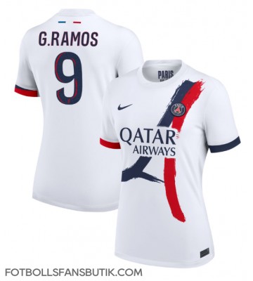 Paris Saint-Germain Goncalo Ramos #9 Replika Bortatröja Damer 2024-25 Kortärmad